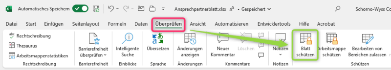 Tipps & Tricks: T & T Serie: Excel leicht gemacht Teil 5: Arbeitsmappe schützen - Blattschutz - Zellenschutz